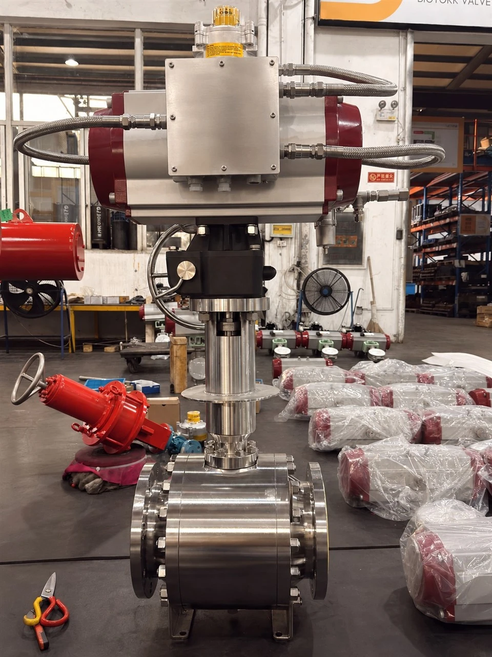 Pneumatic Actuator WithBall Valve